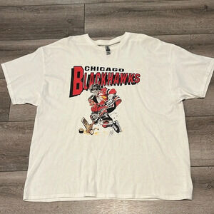 Chicago hockey Blackhawks Vintage Hockey T-Shirt Unisex 3XL